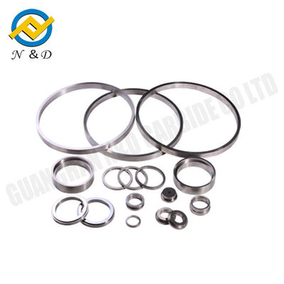 YG8 YG15 resistenza all'usura Carburo di tungsteno Foli di guarnizione con scanalatura D10-600mm